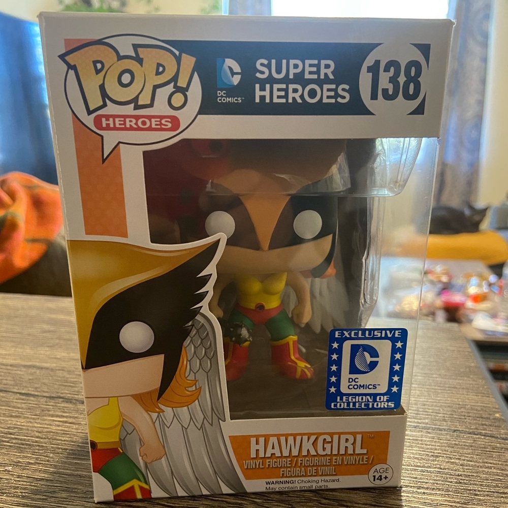 DC exclusive Legion of Collectors Hawkgirl Pop